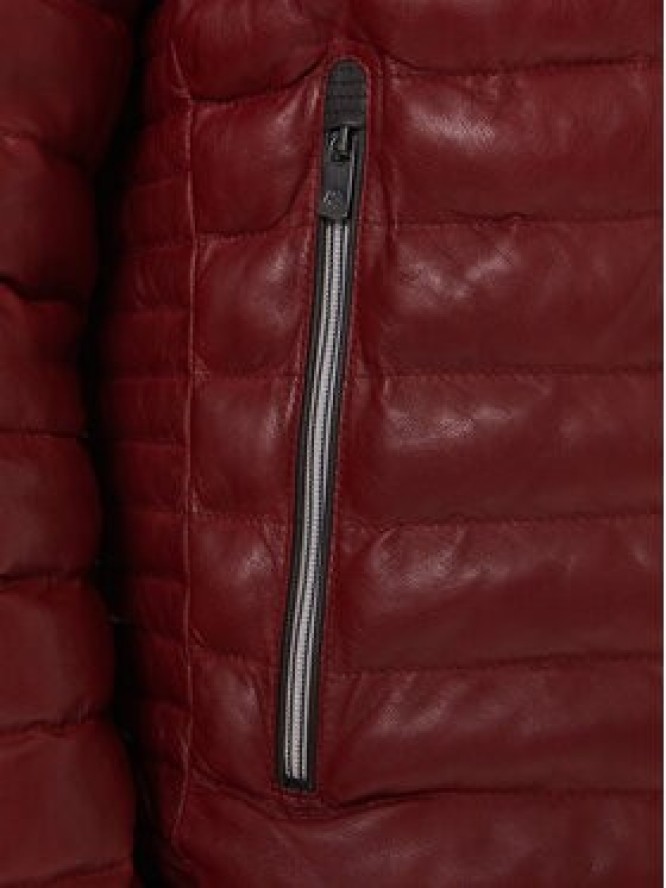 Milestone Kurtka skórzana Cortino 31019 60515 Czerwony Regular Fit