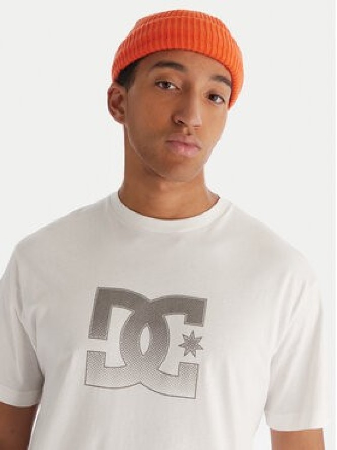 DC Shoes T-Shirt EDYZT04346 WBB0 Biały Regular Fit