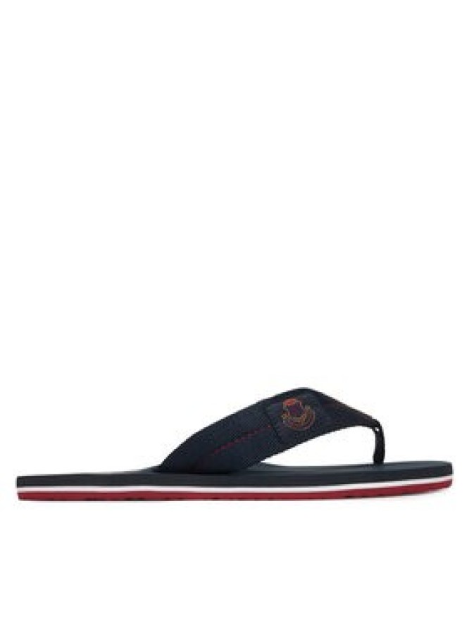 Tommy Hilfiger Japonki Patch Hilfiger Beach Sandal FM0FM05804 Granatowy