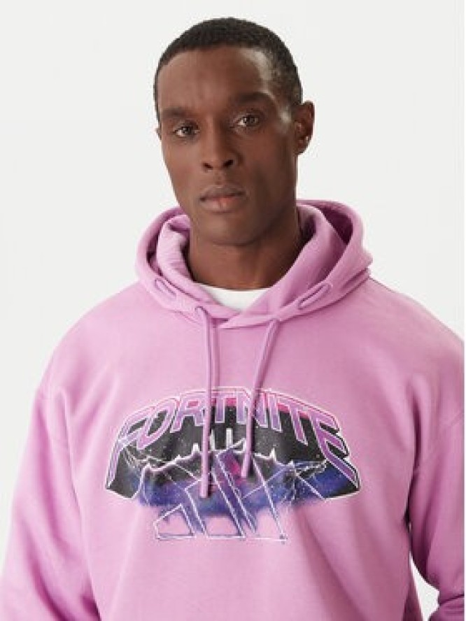 adidas Bluza Fortnite JV8017 Fioletowy Regular Fit