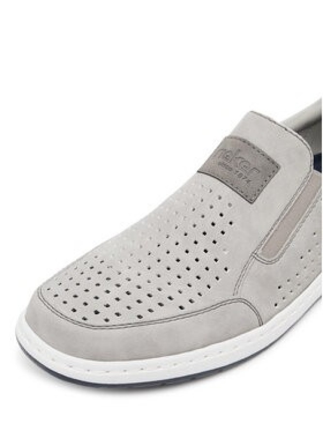 Rieker Półbuty 18267-40 Szary