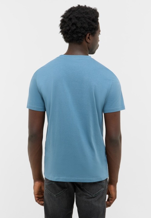 Męski T-Shirt Mustang Style Austin Bluestone 1016858 5180