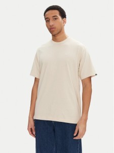 Vans T-Shirt Left Chest II VN000P1P Beżowy Loose Fit