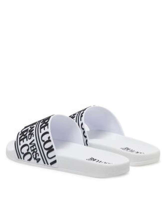 Versace Jeans Couture Klapki 78YA3SQ1 Biały