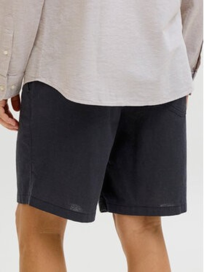 Jack & Jones Szorty materiałowe Jaiden 12293768 Czarny Relaxed Fit
