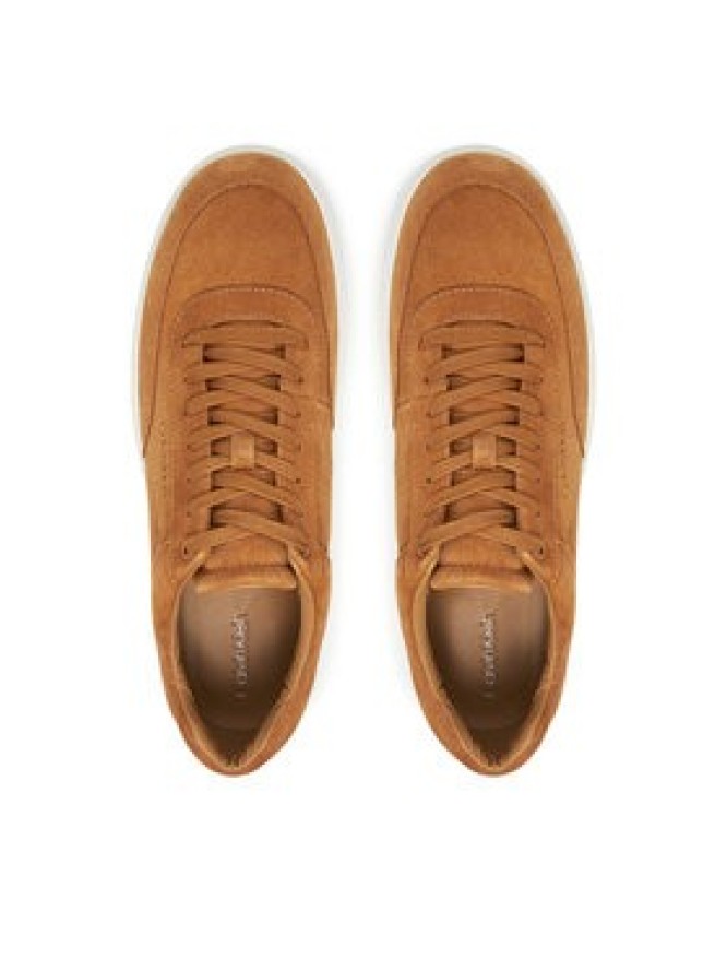 Calvin Klein Sneakersy Clean Cup Low Laceup Oxf Su HM0HM01880 Biały