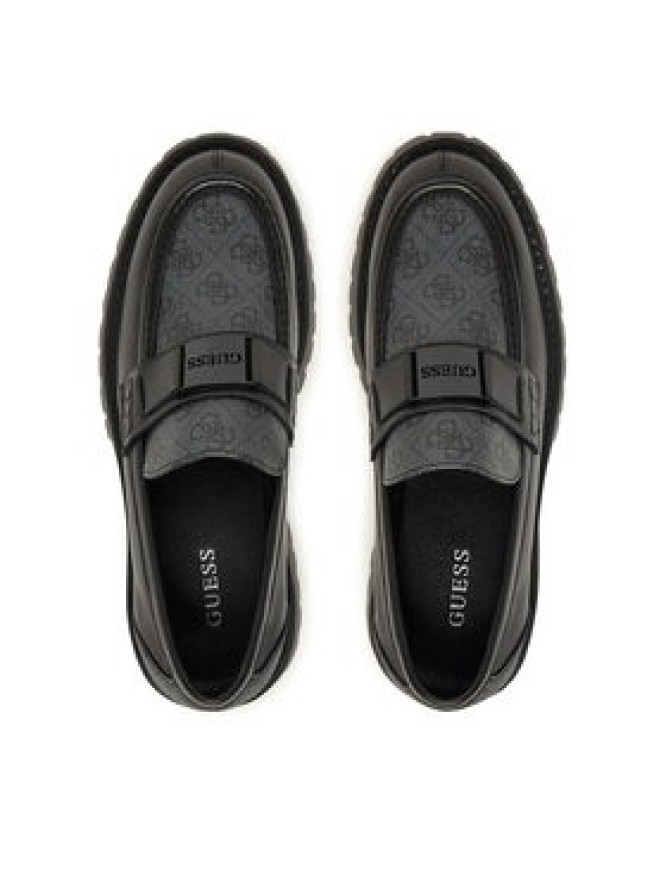 Guess Loafersy FMFZIA LEL14 Czarny