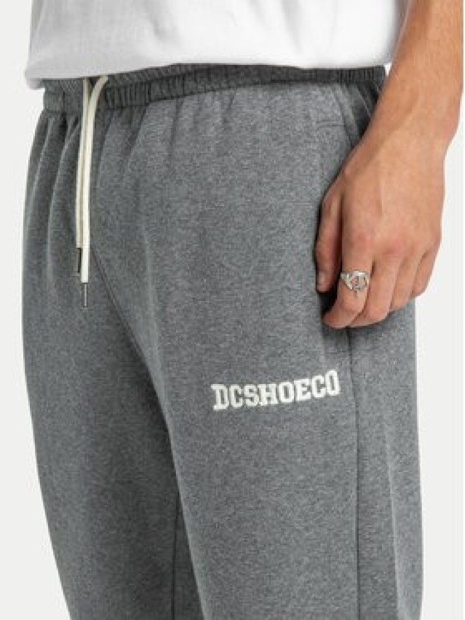 DC Shoes Spodnie dresowe Baseline ADYFB03069 Szary Regular Fit