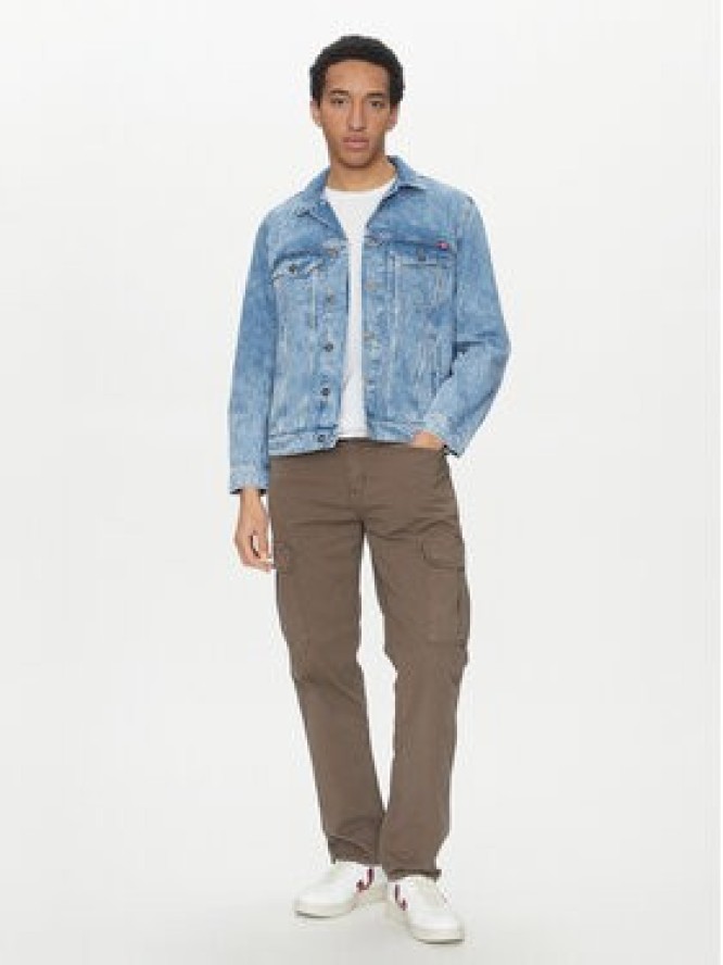 Mustang Kurtka jeansowa Dallas 1016352 Niebieski Regular Fit