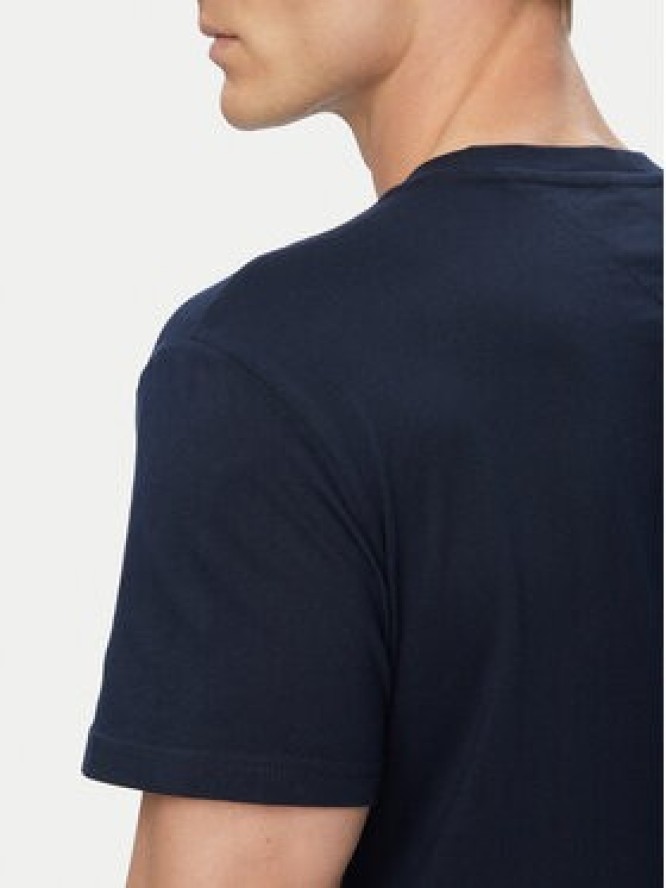 Tommy Jeans T-Shirt Graphic DM0DM23376 Granatowy Slim Fit