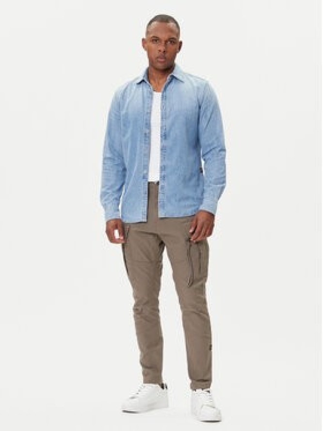 G-Star Raw Koszula jeansowa D27681-D252 Błękitny Slim Fit