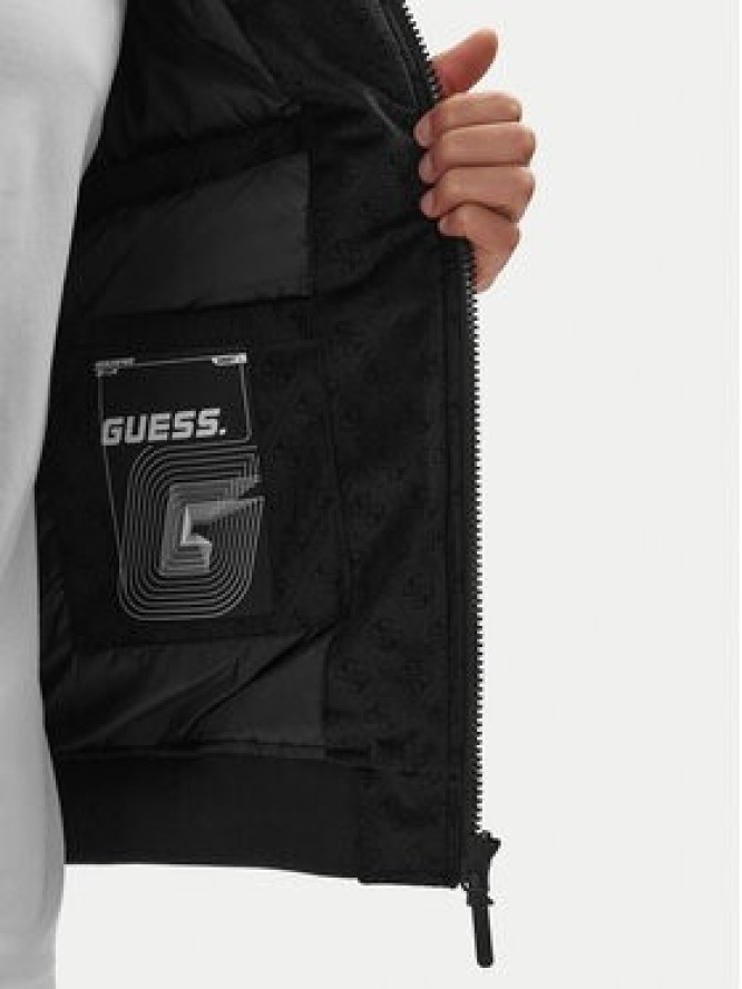Guess Kurtka przejściowa Z6RL00 KD622 Czarny Regular Fit