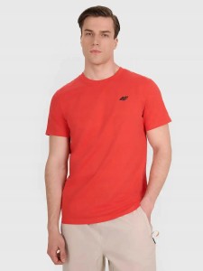 T-SHIRT MĘSKI 4F KOSZULKA BAWEŁNIANA SPORTOWA TTSHM2256