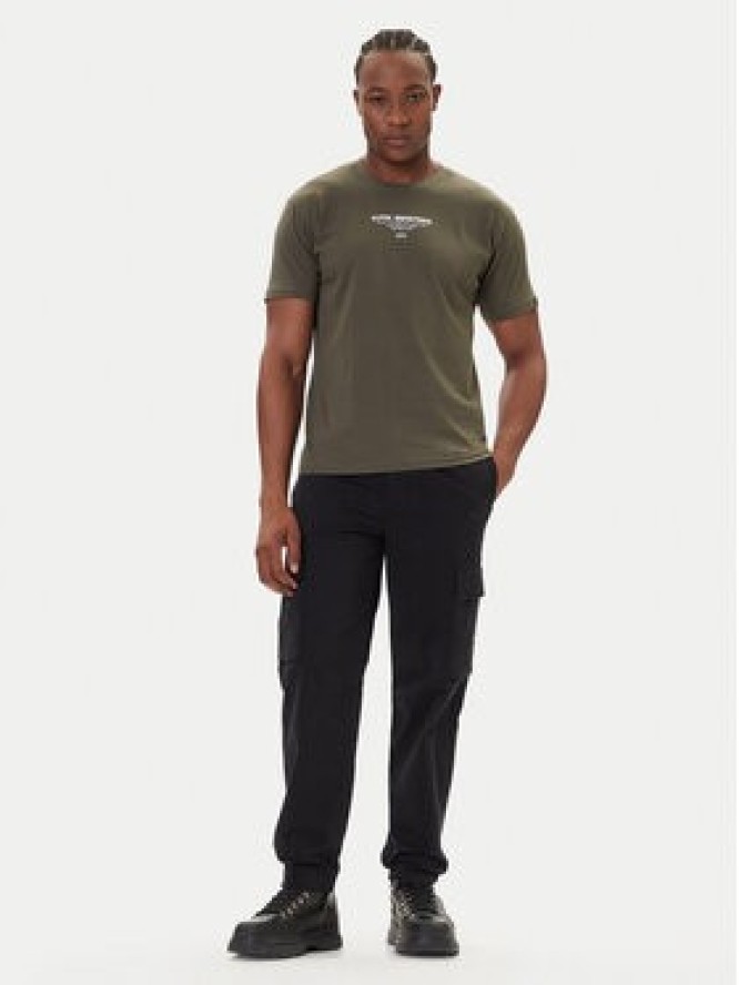 Alpha Industries T-Shirt Sky Wolf 258510 Zielony Regular Fit
