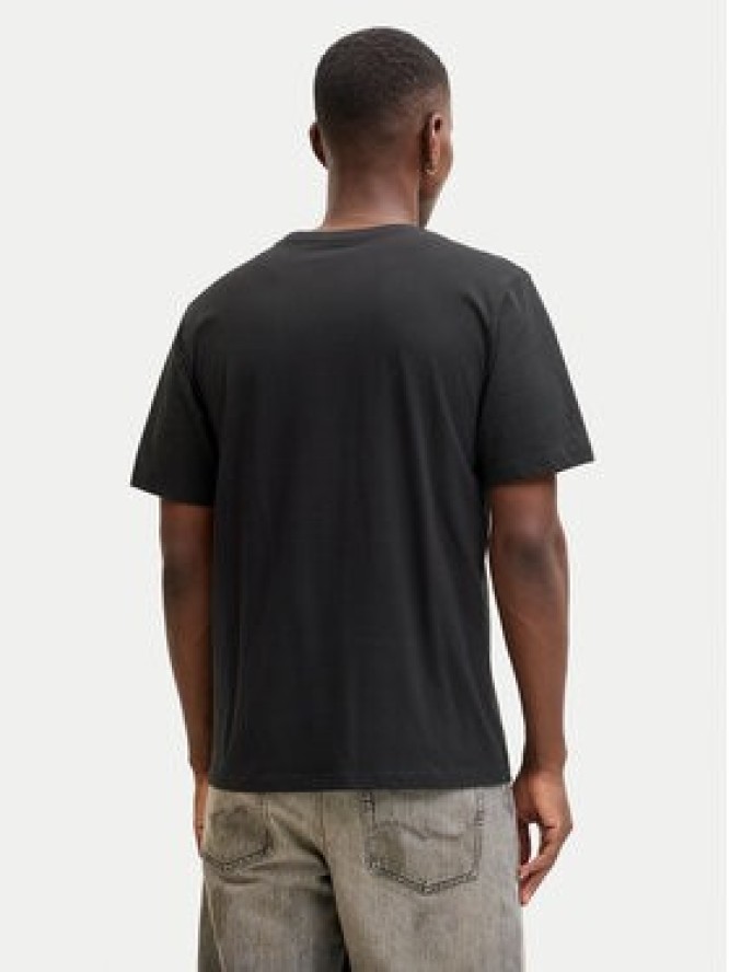 Jack & Jones T-Shirt Jjrain Tee Ss Crew Neck 12288097 Czarny Regular Fit