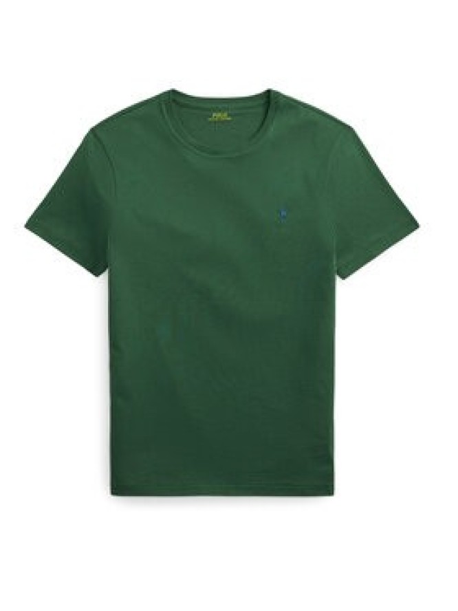 Polo Ralph Lauren T-Shirt 710671438425 Zielony Custom Slim Fit