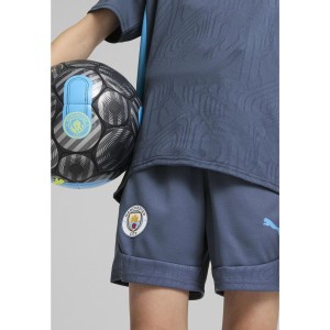 Młodzieżowe szorty treningowe Manchester City PUMA Inky Blue Magic
