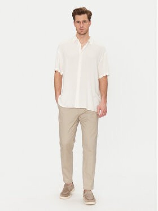 Jack & Jones Koszula Joshua 12271078 Biały Relaxed Fit