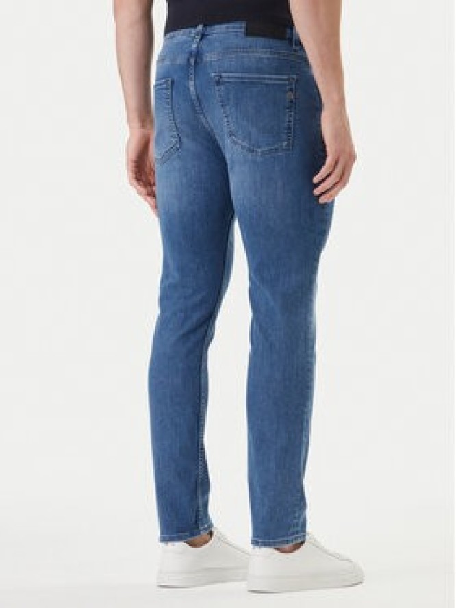 BOSS Jeansy P-Delaware 50555220 Granatowy Slim Fit