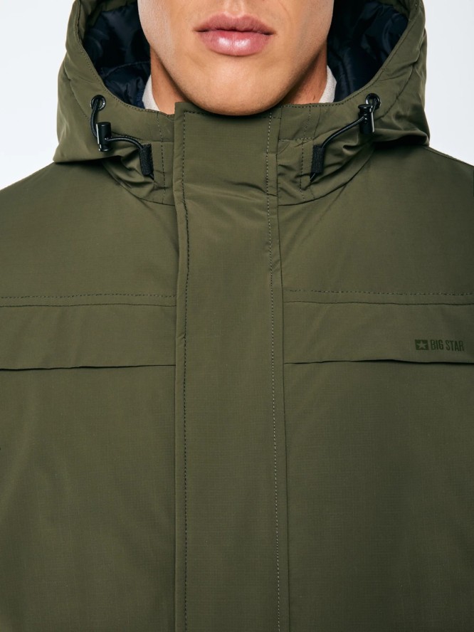 Kurtka męska z wypełnieniem khaki Lob 303