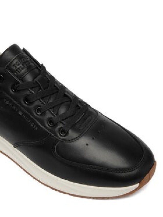 Tommy Hilfiger Sneakersy Newport Lth FM0FM05871 Czarny