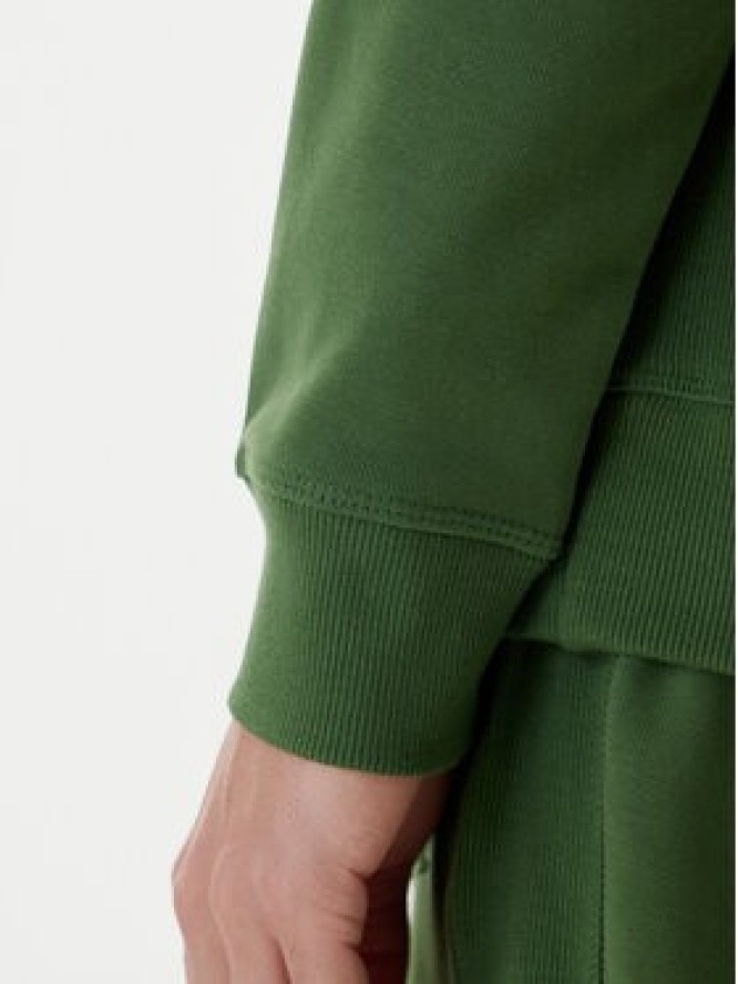 New Balance Bluza MT41506 Zielony Relaxed Fit