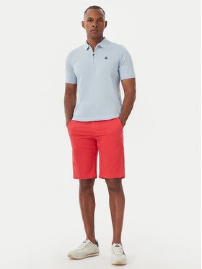 Beverly Hills Polo Club Szorty materiałowe B472456 Czerwony Regular Fit