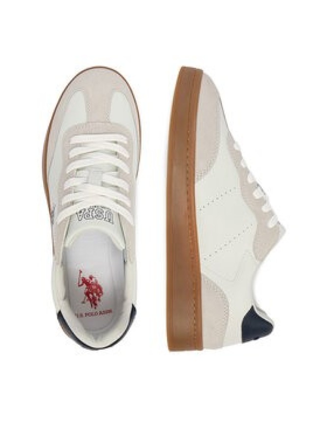 U.S. Polo Assn. Sneakersy EO-ROWAN001M/6LS1 Biały