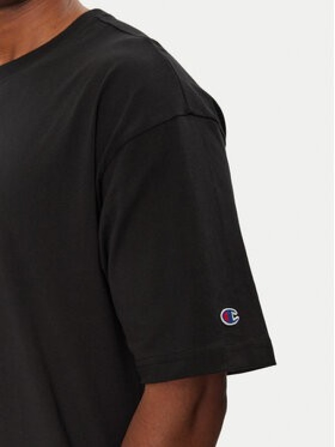 Champion T-Shirt 220714 Czarny Standard Fit