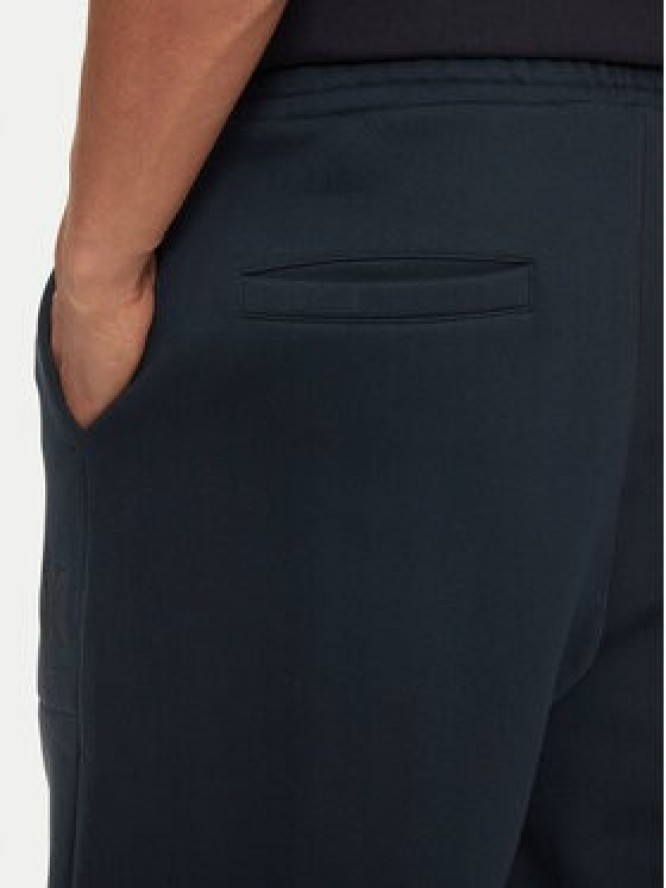 Armani Exchange Spodnie dresowe 6DZPAA ZJKAZ 1510 Granatowy Regular Fit