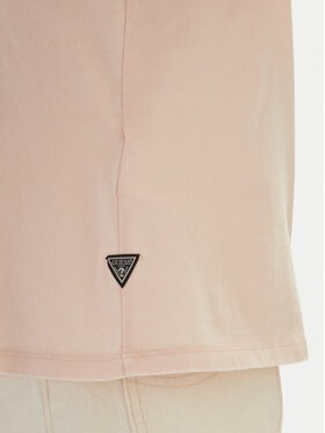 Guess T-Shirt M6GI27 K3249 Różowy Regular Fit