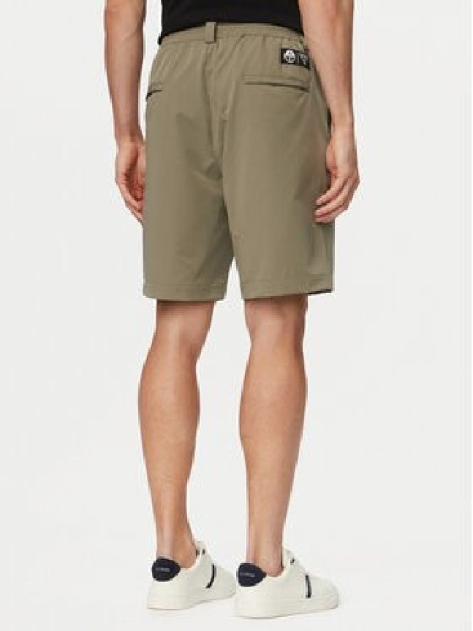 Guess Szorty materiałowe M6GD36 W2169 Khaki Regular Fit