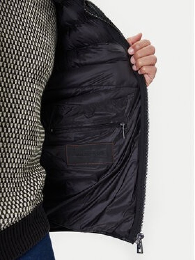 Milestone Kurtka skórzana MSHendrik 531040 60710 Czarny Regular Fit