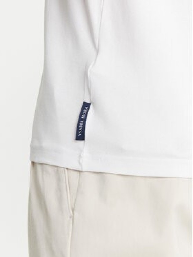 Ysabel Mora T-Shirt 90514 Biały Regular Fit