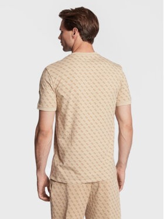 Guess T-Shirt Jamey Z2BI09 J1314 Beżowy Regular Fit