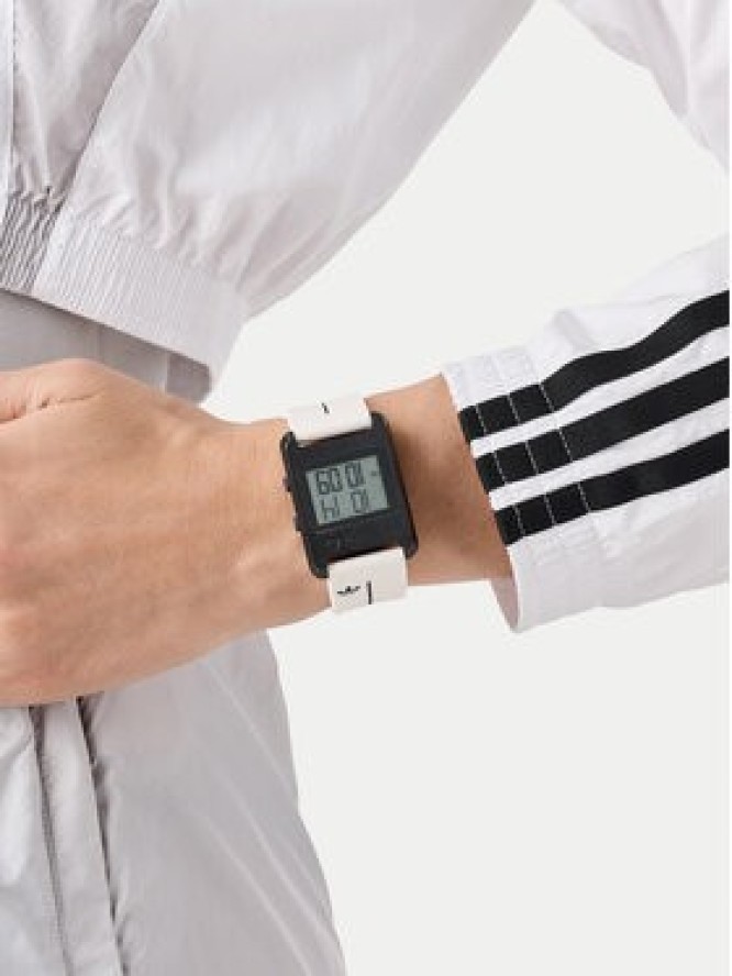 adidas Zegarek AO Street Retro Pop Three AOST25536 Biały