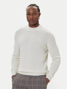 Bugatti Golf 7700-85542D Beżowy Regular Fit