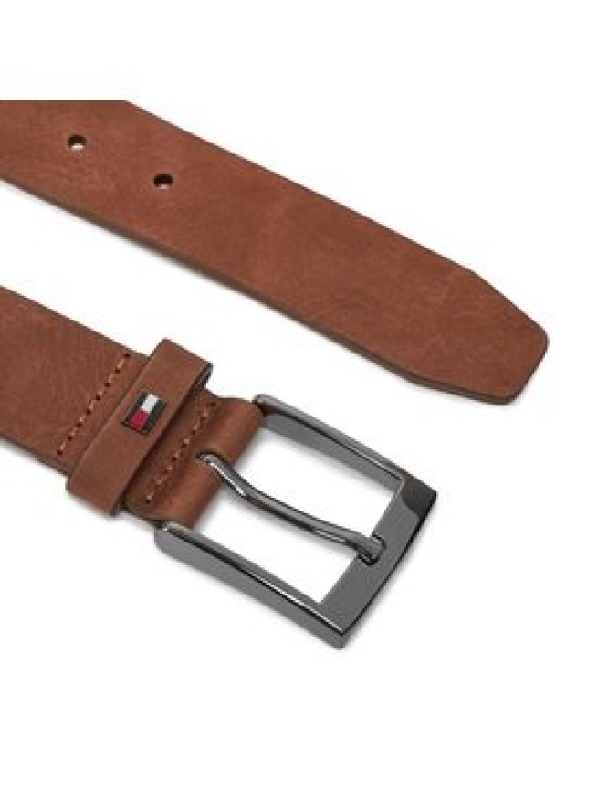 Tommy Hilfiger Pasek Męski Adan Nubuck 3.5 AM0AM12050 Brązowy