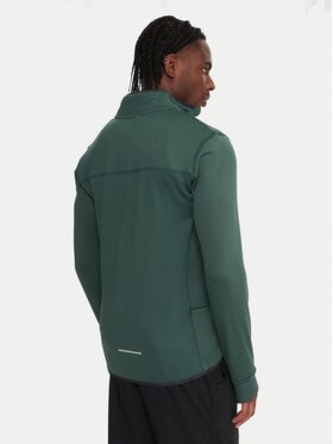 Quiksilver Bluza techniczna Steep Point EQYPF03078 Zielony Slim Fit