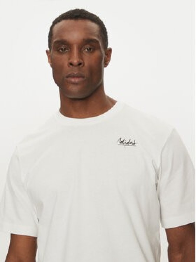 adidas T-Shirt Lounge Still Life Bowl Graphic JJ3962 Biały Regular Fit