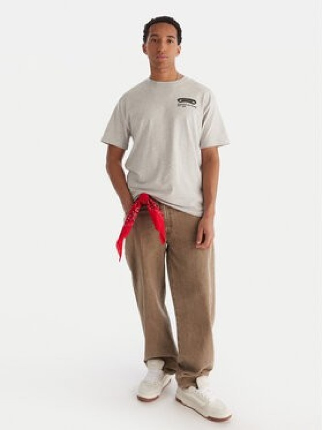 Element T-Shirt Iron Works SS ELYZT00565 Szary Relaxed Fit