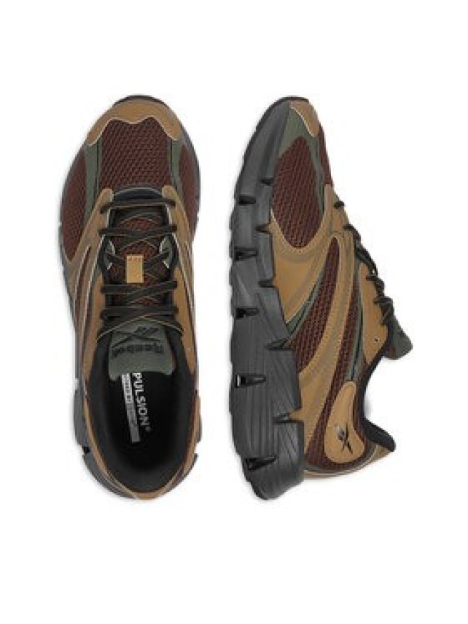 Reebok Buty do biegania EO-ZIG HYPNOTICA 100263343 Brązowy