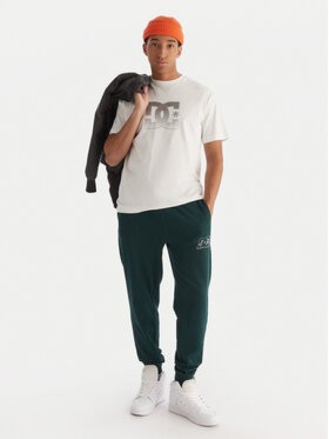 DC Shoes T-Shirt EDYZT04346 WBB0 Biały Regular Fit