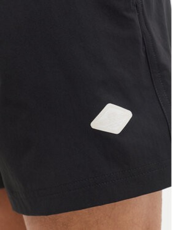 Jack & Jones Szorty kąpielowe Maui Tropic 12291385 Czarny Regular Fit