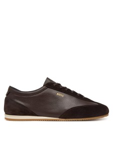 BOSS Sneakersy Lineor 50568463 Brązowy