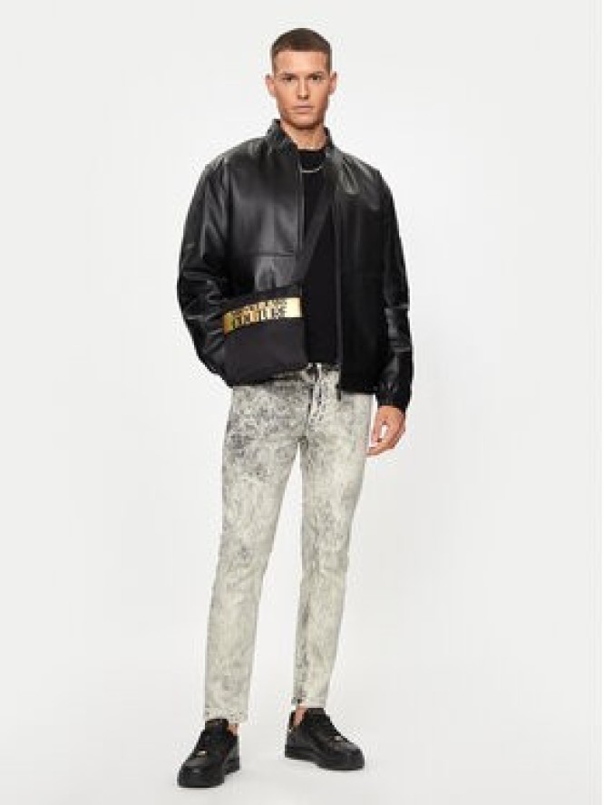 Versace Jeans Couture Jeansy 76GAB5K0 Biały Skinny Fit