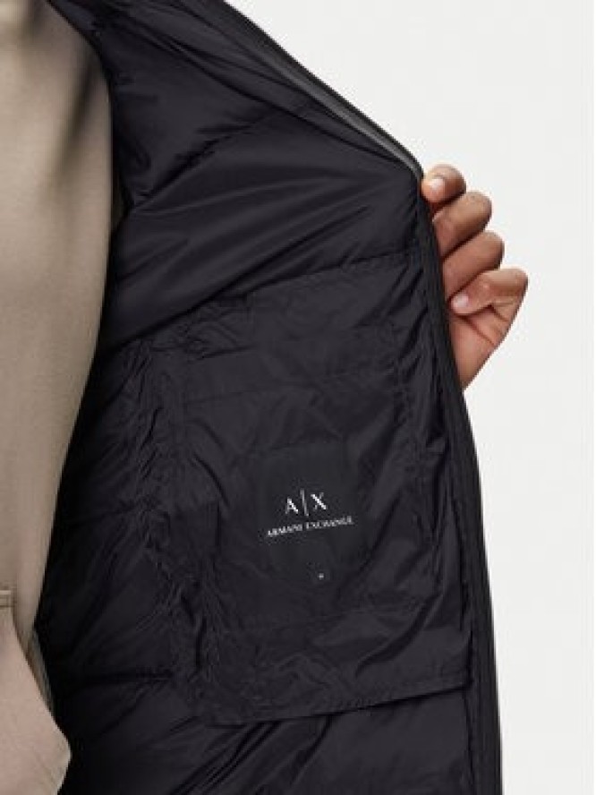 Armani Exchange Kurtka puchowa XM001575 AF16927 UC001 Czarny Regular Fit