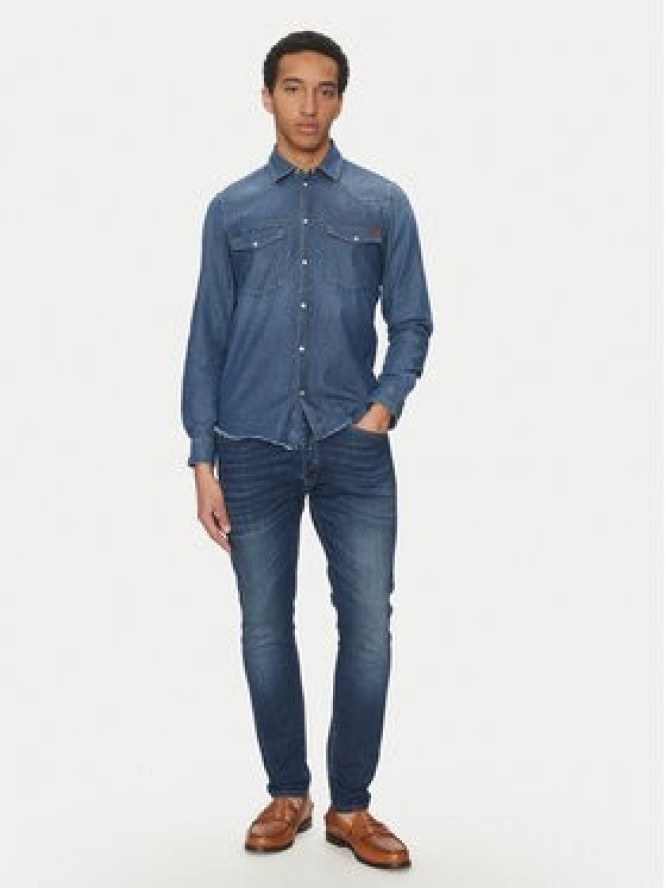 Liu Jo Koszula jeansowa QA5294 D0256 Niebieski Regular Fit