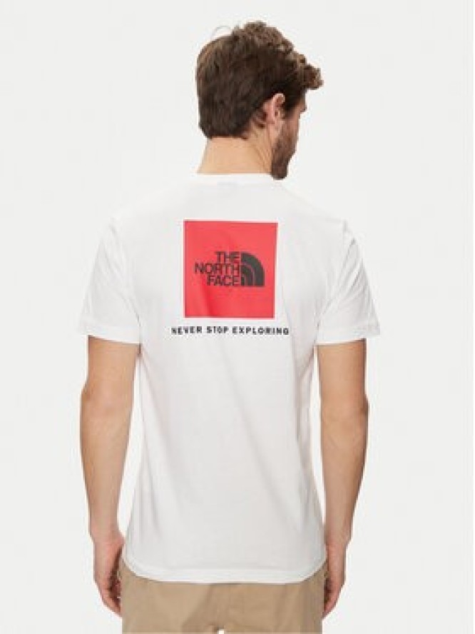 The North Face T-Shirt Redbox NF0A87NP Biały Regular Fit