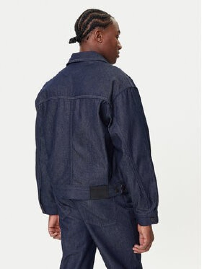 HUGO Kurtka jeansowa 50542915 Granatowy Relaxed Fit
